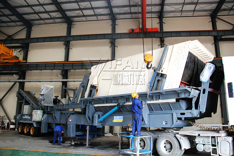 移動破碎站試機 移動破碎站試機